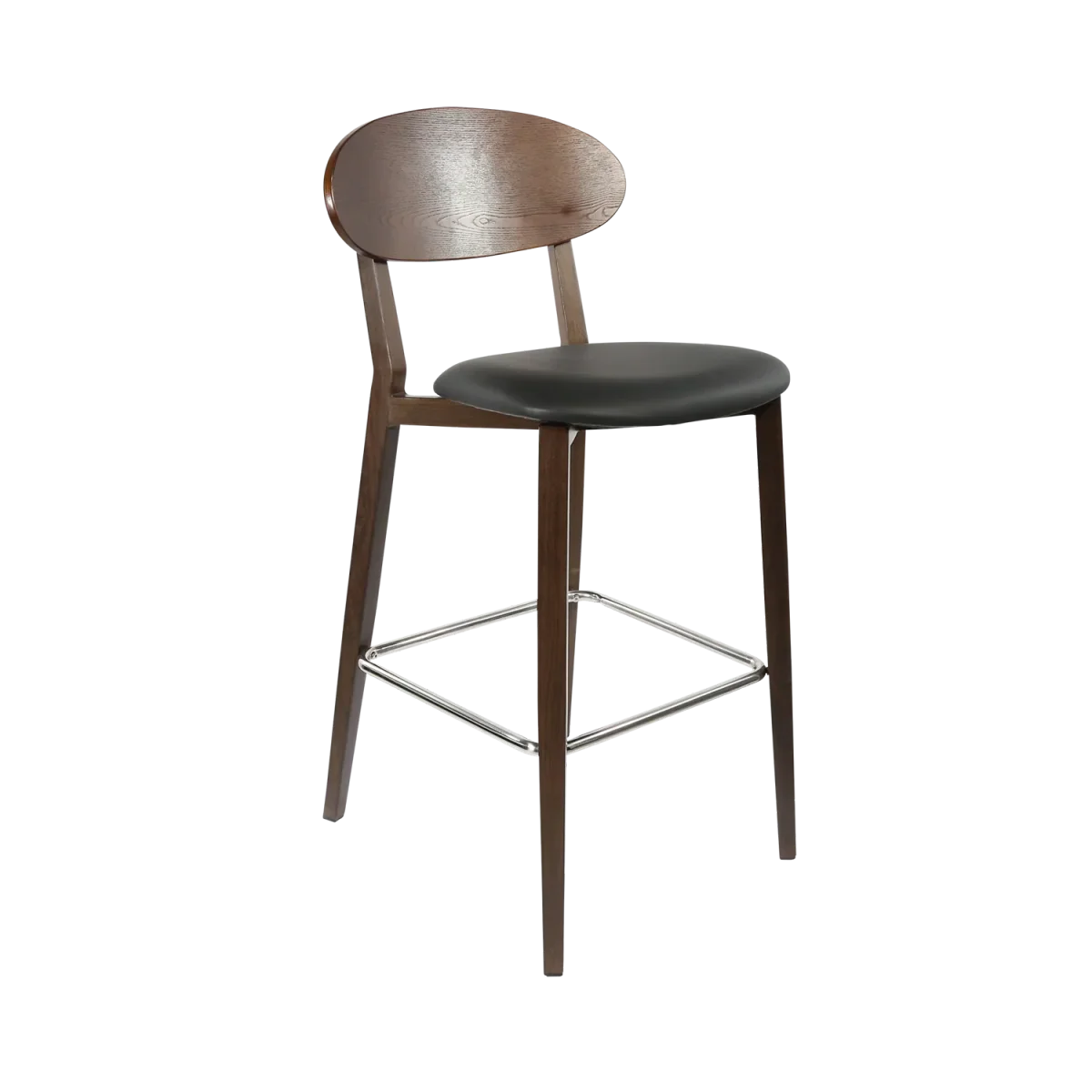 FL Atlanta Upholstered Seat Aluminium Frame Hospitality Barstool