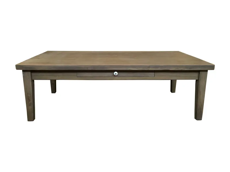 MF Havana Solid Timber 1 Drawer Coffee Table