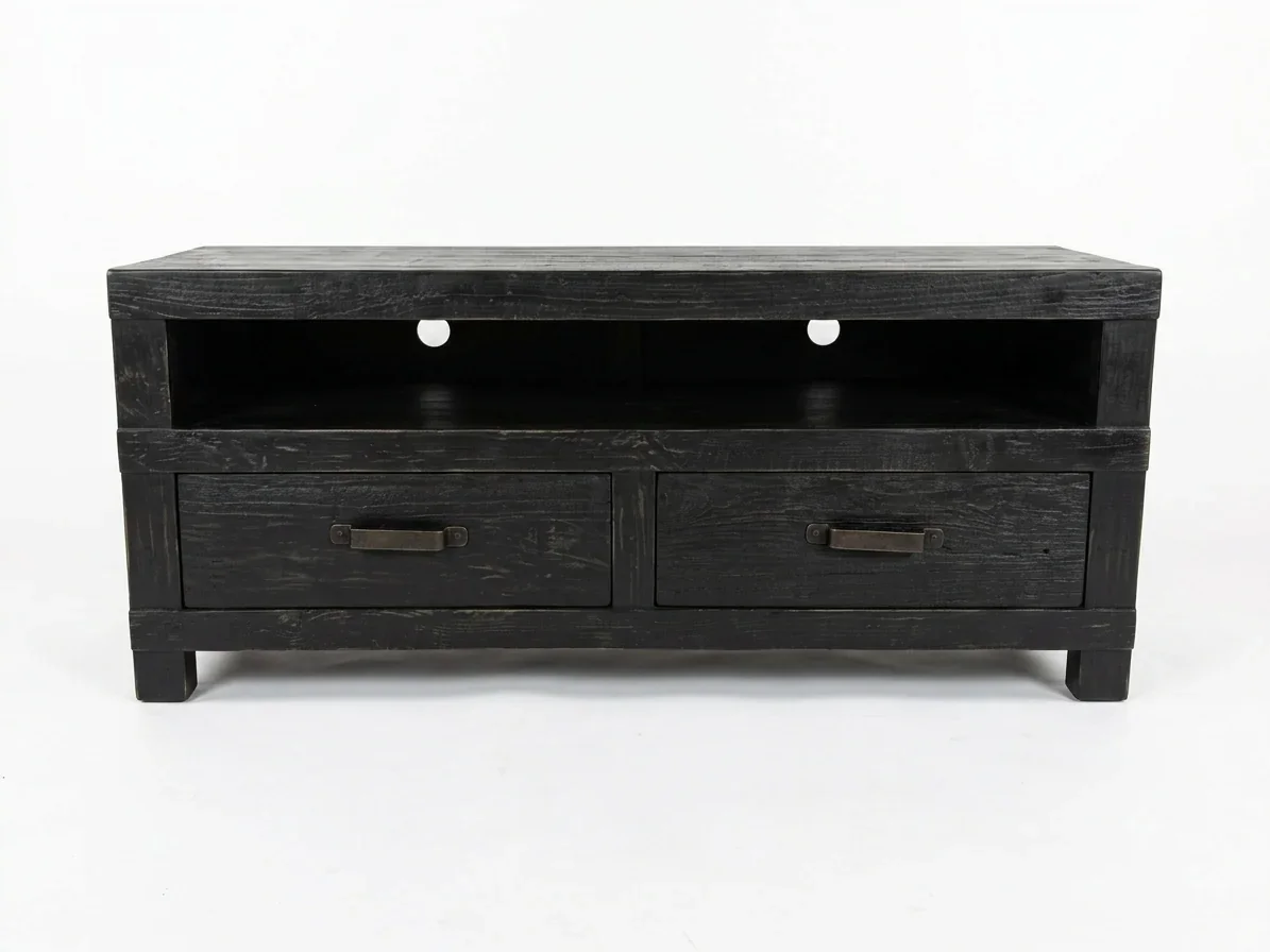 MF Industrial Iron 2 Drawer Entertainment Unit
