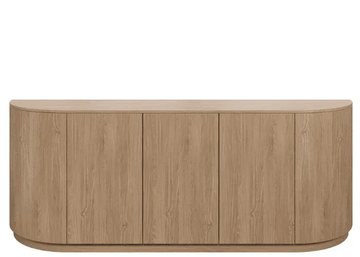 DD Amber 4 Door Credenza