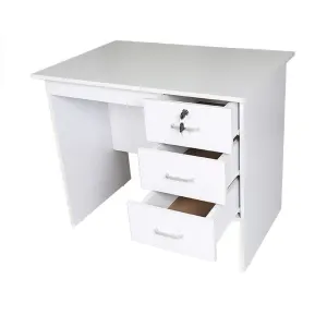 HE Randwick Melamine Home Office Desk with 3 Drawers thumbnail 6