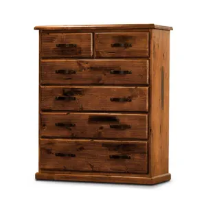 VI Jamaica Solid Timber Queen Bed, Tallboy & Bedsides Set thumbnail 3