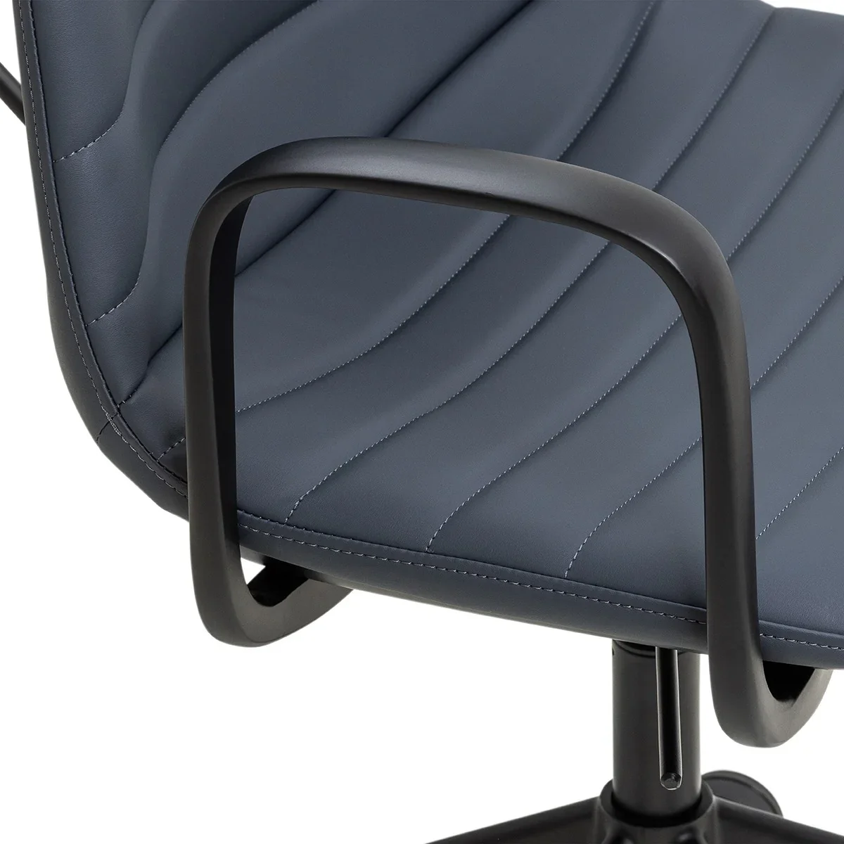 OL Sofia PU Leather Upholstered Boardroom Chair with Arms