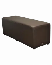 Black Rectangle Ottoman For Reception Area-Clearance