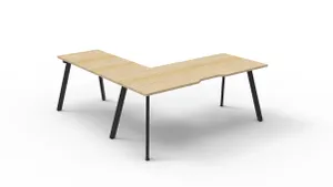 RL Eternity Corner Desk with Return thumbnail 1