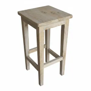 MF Hampton Solid Timber Kitchen Stool thumbnail 2