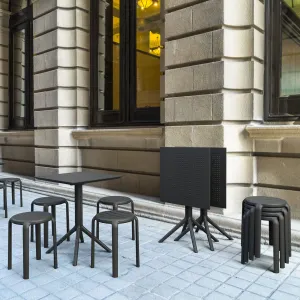 FL Tom Hospitality Outdoor Stackable Dining Stool thumbnail 9