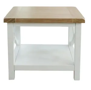 VI Shellwood Solid Timber Lamp Table thumbnail 1