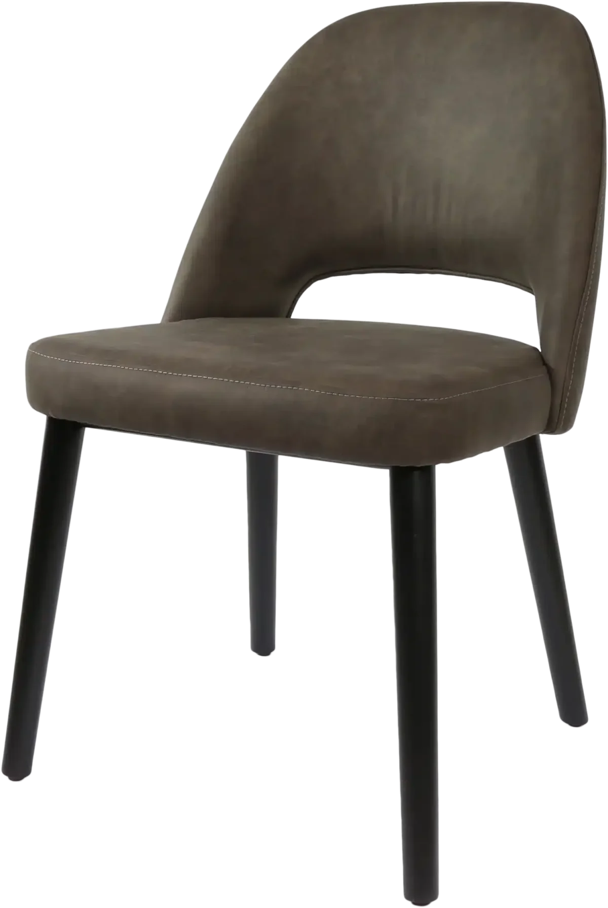 FL Semifreddo Premium Vinyl Upholstered Timber Legs Hospitality Chair