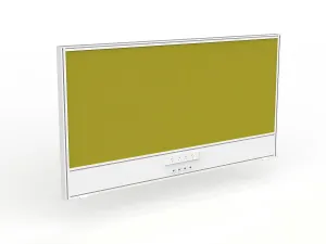 OL Studio Screen with Ducting for Agile Shared Desk – Splice Fabric with White Frame thumbnail 15