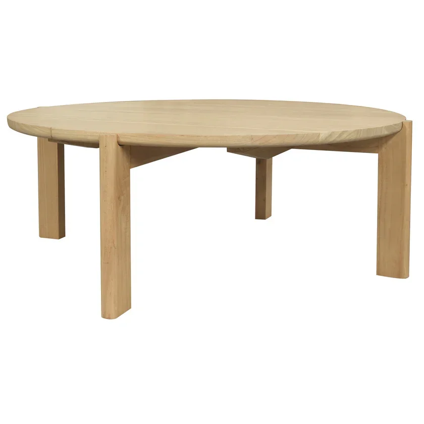 CT Adelle Solid Timber Round Coffee Table