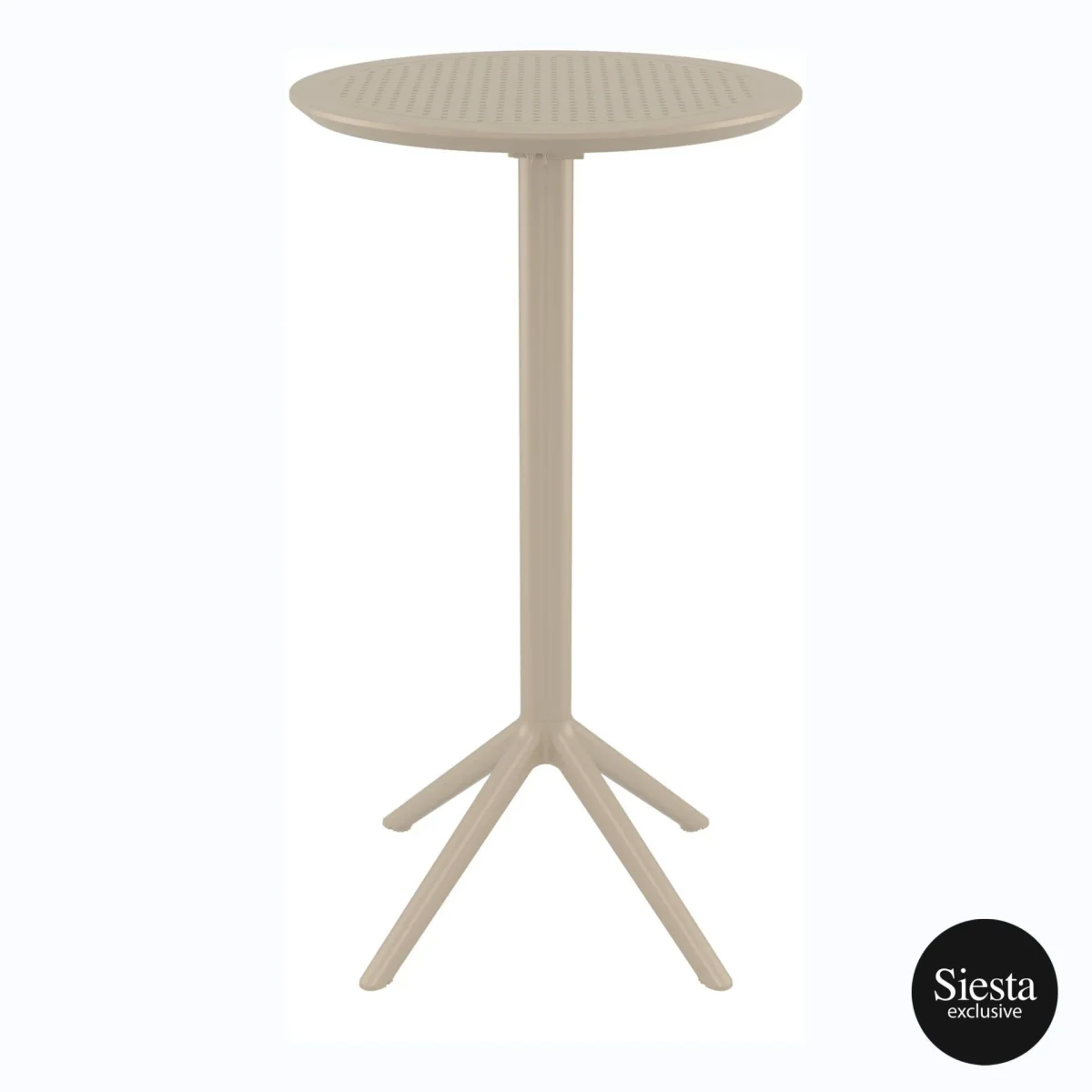 FL Sky Hospitality Round Folding Bar Table