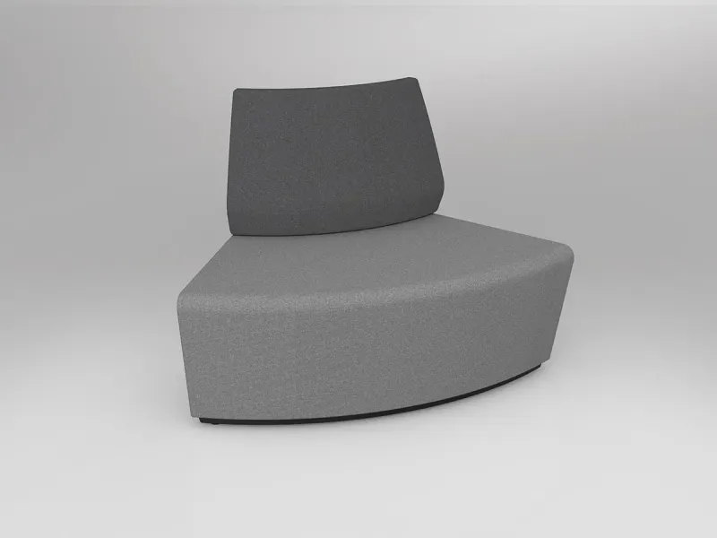 OL Motion Loop Curved 60° Reception Area Lounge Inner Backrest