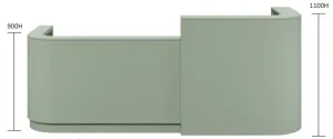 DD Eldridge Curved End Reception Counter thumbnail 2