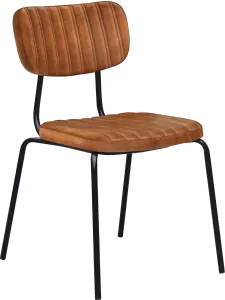 FL Tiramisu Premium Vinyl Upholstered Black Frame Function Chair thumbnail 2