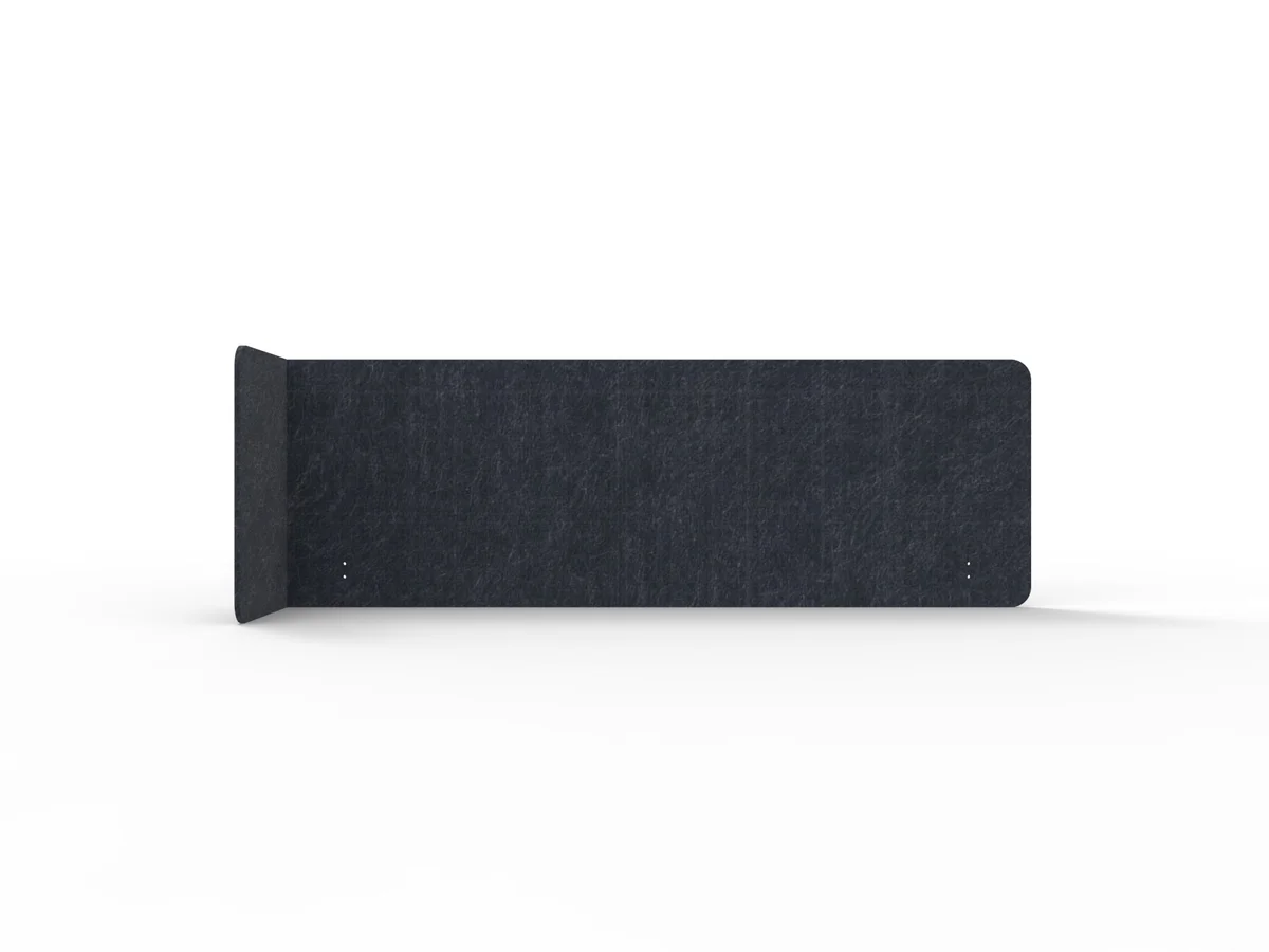RL Acouline  Quarter Left End Wrap Screen for Workstation