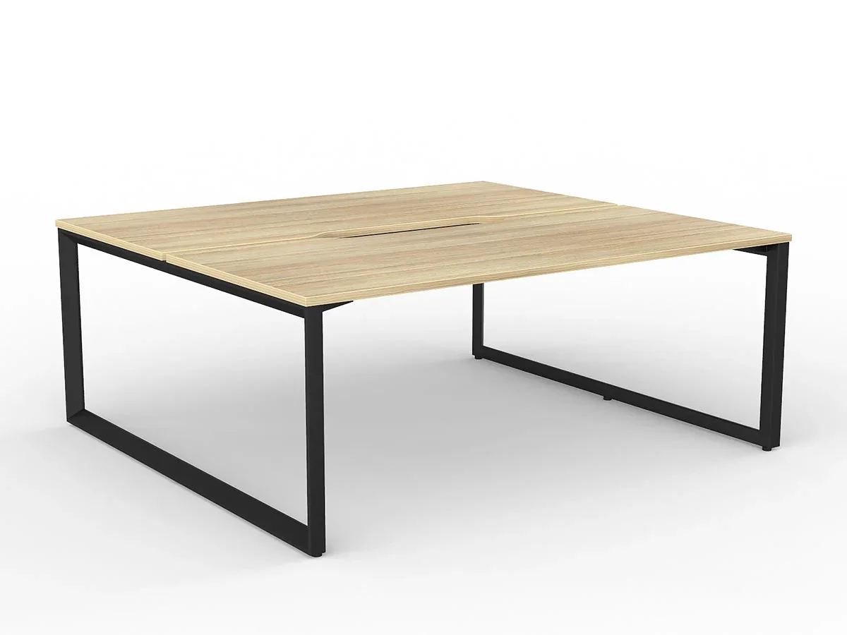 OL Anvil 2-User Double Sided Workspace – Oak Top with Black Frame thumbnail 15