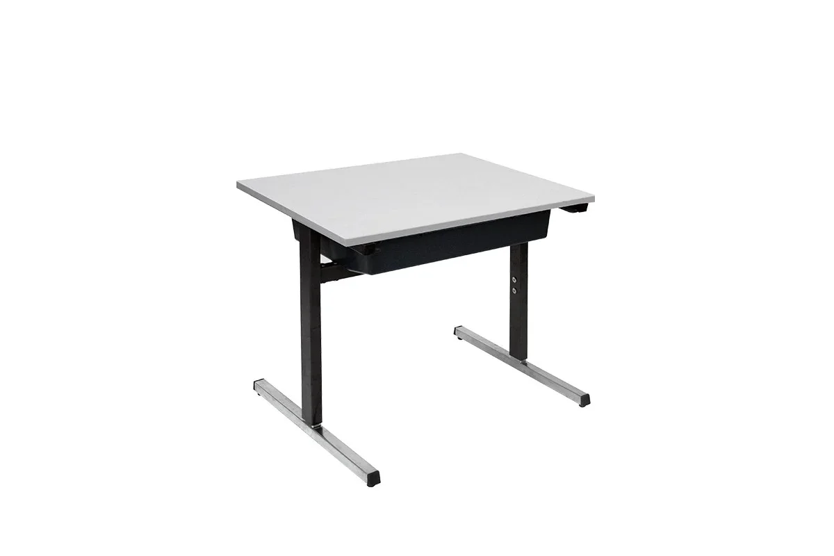 DD T-Leg Student Desk with Storage Tub