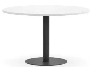 DD Verse Metal Leg Round Meeting Table thumbnail 1