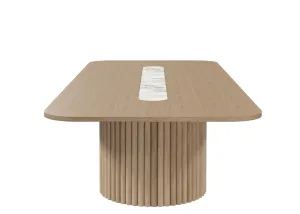 DD Harmony Rounded Corner Top Boardroom Table thumbnail 2