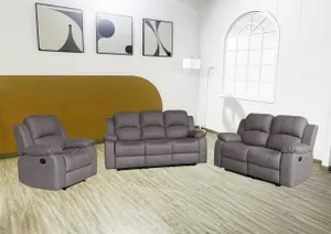 BT Valor Fabric Upholstered 3 Seater Manual Recliner Lounge thumbnail 8