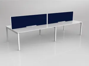 OL Axis 4 User Double Sided Workstation with Screen - Breathe Fabric thumbnail 5