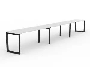 OL Anvil 3-User Workspace – White Top with Black Frame thumbnail 8