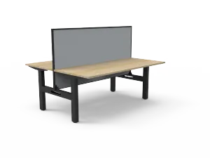 RL Boost Static 2-User Double Sided Workstation with SHUSH30 Screen thumbnail 8