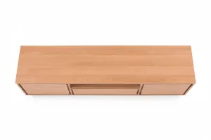 MD Moni Solid Timber 2 Door 1 Drawer TV Unit thumbnail 2