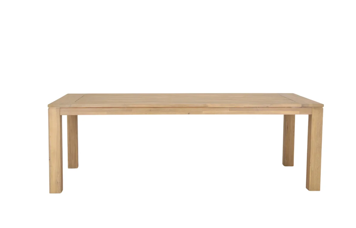 CR Koa Solid Hardwood Outdoor Dining Table