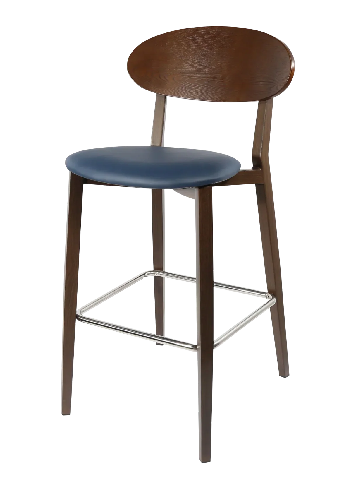 FL Atlanta Upholstered Seat Aluminium Frame Hospitality Barstool