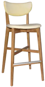 EZ Rialto Light Oak Stained Solid Timber Framed Barstool thumbnail 11