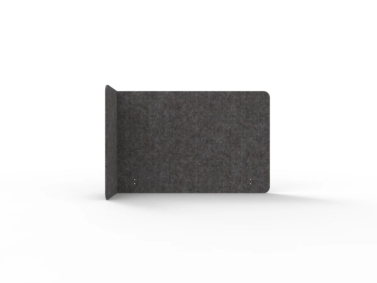 RL Acouline  Quarter Left End Wrap Screen for Workstation