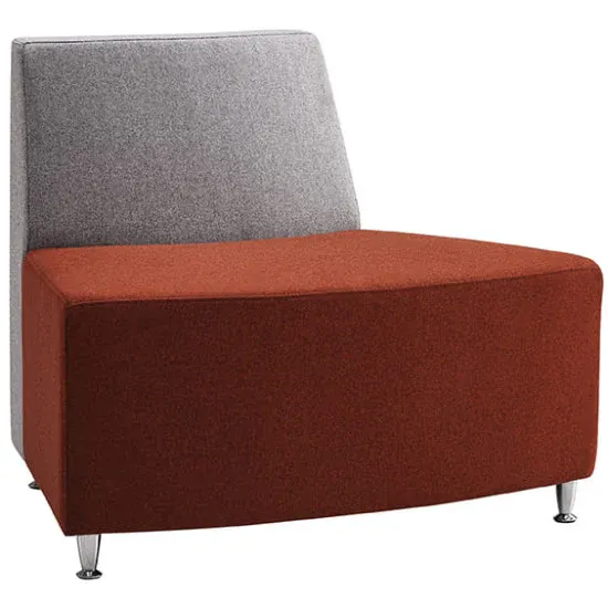 ST Twist Convex Fully Upholstered Reception Area Lounge