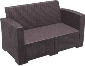 FL Monaco Hospitality Outdoor 2 Seater Lounge thumbnail 2