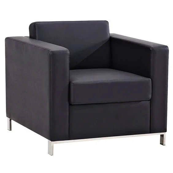 ST Plaza PU Leather Single Seater Breakout Lounge