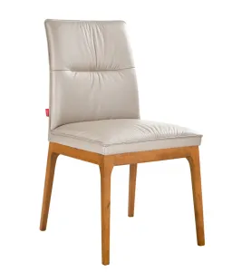 VI Atherton Leather Dining Chair with Tiber Legs thumbnail 2