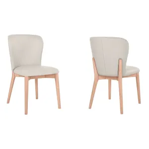 BT Zarella Fabric Upholstered Timber Leg Dining Chair thumbnail 3