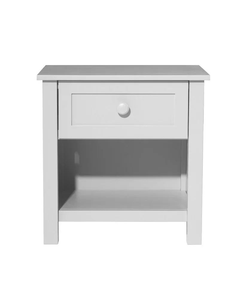 VI Jesse Solid Timber 1 Drawer Bedside Table