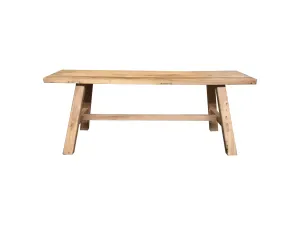 MF Shanghai Recycled Elm Timber Bench thumbnail 5