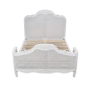 VI Fleur Solid Timber Antique Design Bed Frame thumbnail 2