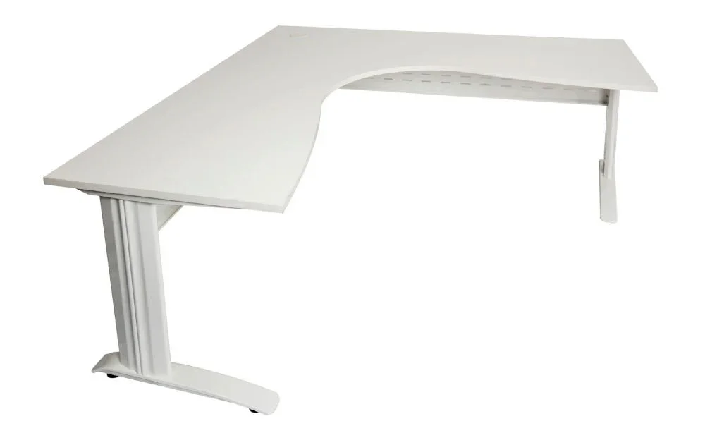 RL Span Metal Leg Corner Workstation