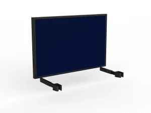 OL Studio Deskmount Screen for Agile Individual Desk – Breath Fabric Black Frame thumbnail 3