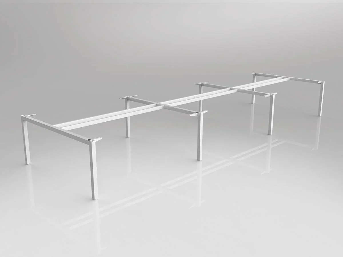 OL Axis Double Sided 6-User Workspace Frame