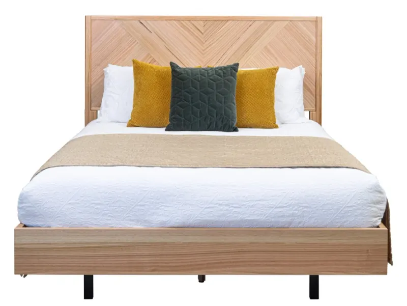 VI Perisher Solid Timber Queen Bed