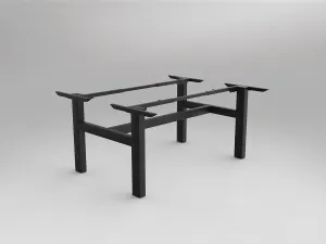 OL Agile Desking Frame to Suit 2 Worktops thumbnail 2
