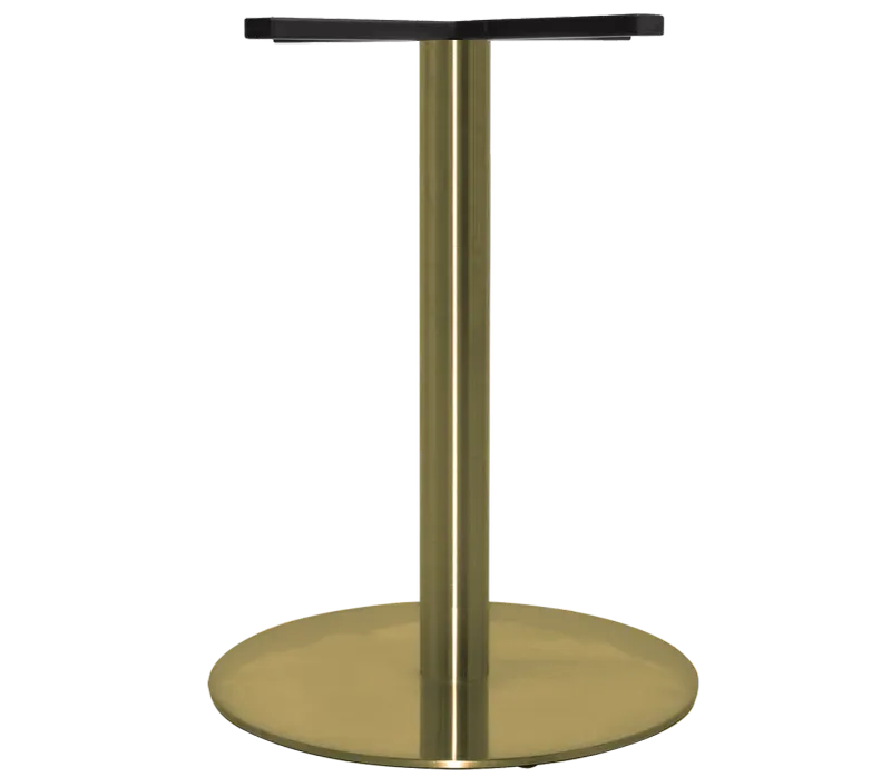 EZ BASE TABLE ROME DISC BRASS