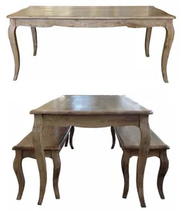 MF Andorra Solid Timber Dining Bench thumbnail 4