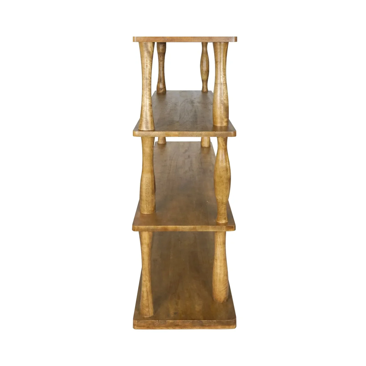 CR Carlos Solid Timber 3 Shelf Bookcase