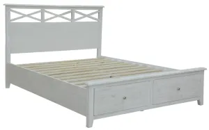 VI Clifton Solid Timber 2 Bedend Drawer Storage Bed thumbnail 3